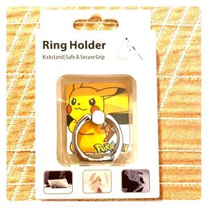 Pikachu Smartphone Ring Holder